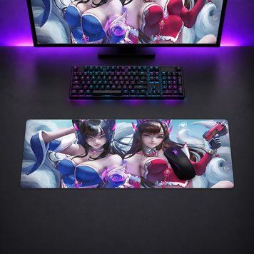 Ігровий килимок для миші 800&times;300 мм &mdash; Overwatch (D.Va) (два образи) MP-AN-042 фото