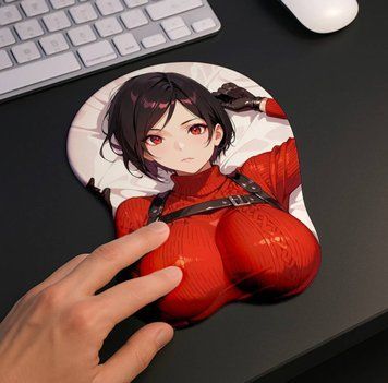 3D килимок для миші з подушкою під зап'ястя аніме Ada Wong #1 MP-AN3D-049 фото