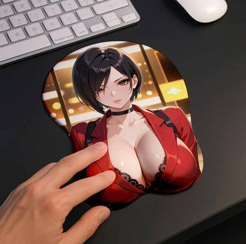 3D килимок для миші з подушкою під зап'ястя аніме Ada Wong #3 MP-AN3D-052 фото