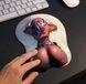 3D килимок для миші з подушкою під зап'ястя аніме фіолетововолоса дівчина MP-AN3D-053 фото 2