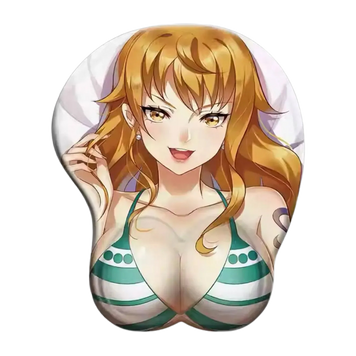 3D килимок для миші з подушкою під зап'ястя аніме Nami One Piece MP-AN3D-060 фото