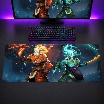 Ігровий килимок для миші &mdash; Dota 2 (Ember і Storm Spirit) MP-GS-026 фото