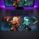Игровой коврик для мыши &mdash; Dota 2 (Ember и Storm Spirit) MP-GS-026 фото 1