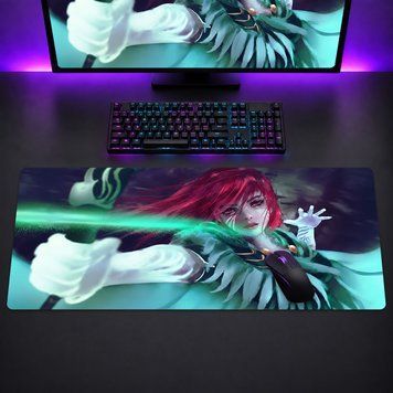 Ігровий килимок для миші &mdash; Dota 2 (Windranger) (зелена стріла) MP-GS-028 фото