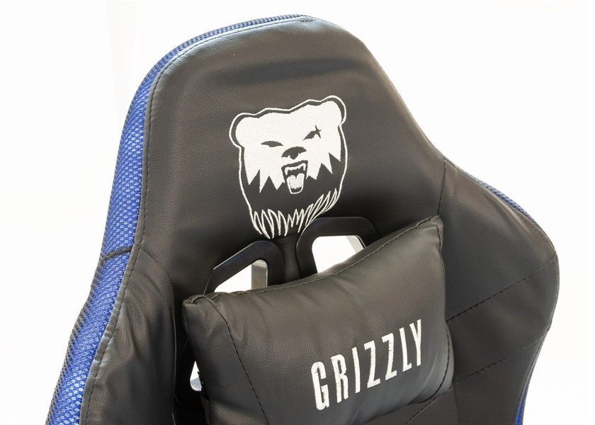 Геймерське крісло Grizzly з RGB LED підсвіткою (12 режимів) GC-DF-GRZL1 фото